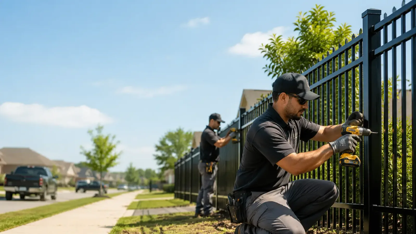 Metal Fence Installation in Saugatuck, MI